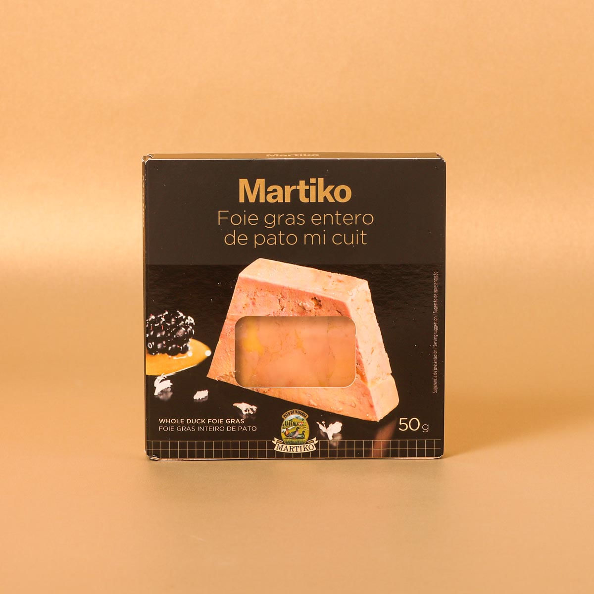 Foie gras ànec mi-cuit Martiko 50g