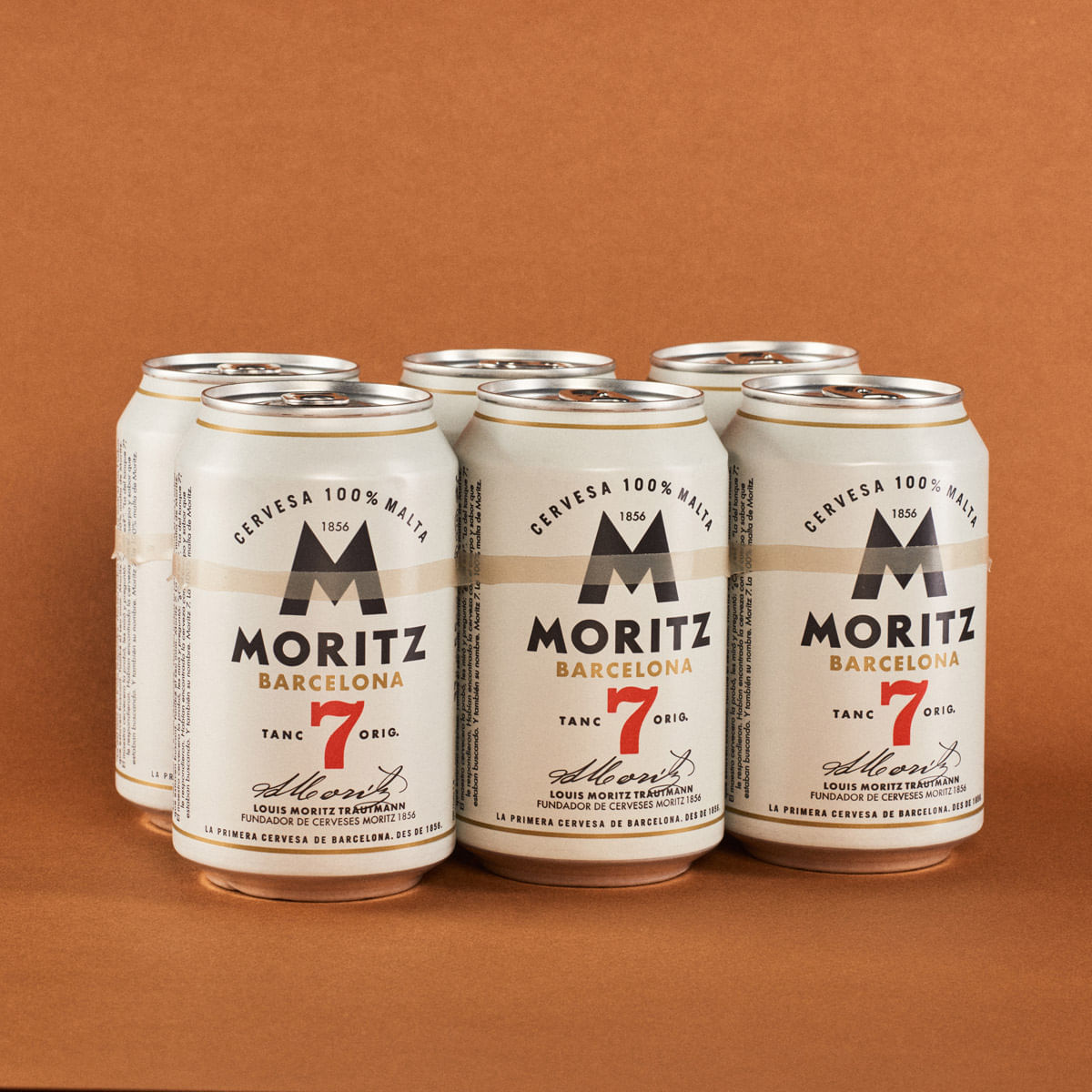Cervesa en llauna MORITZ 7 33cl - pack 6u.