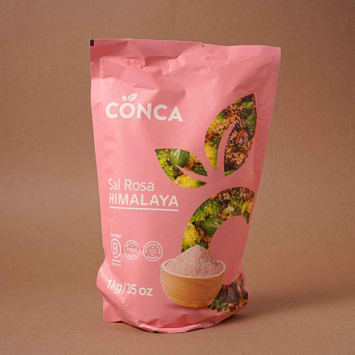 Sal rosa fina de l'Himalaya Conca Organics 1kg