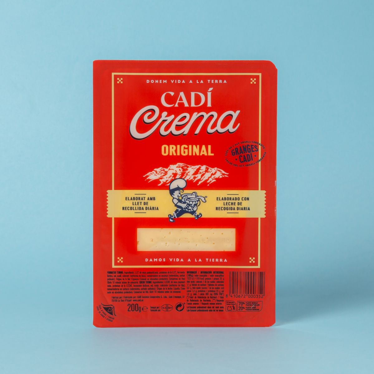 Queso cortado Cadí 200g