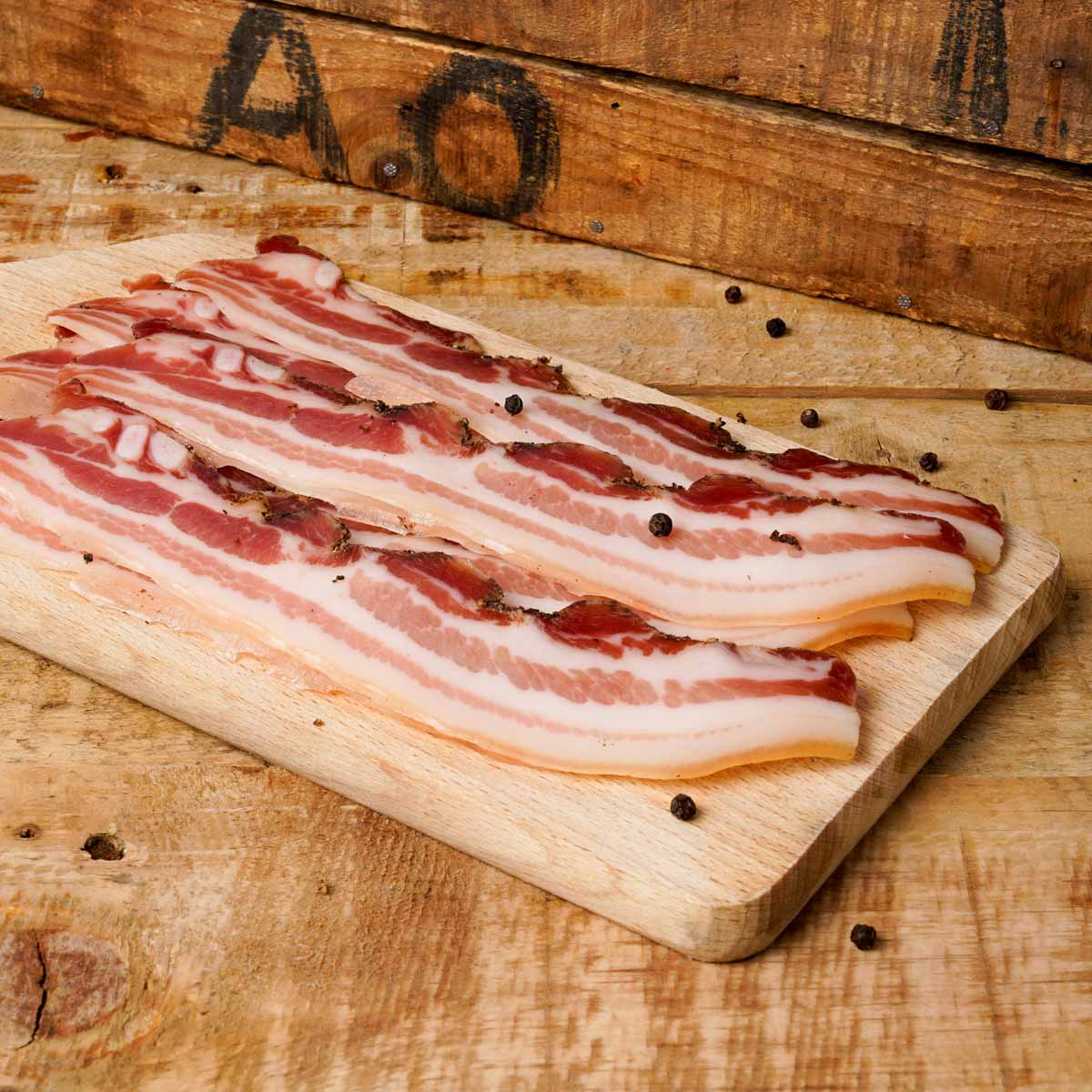 Panxeta curada amb pebre i sense pell Subirats