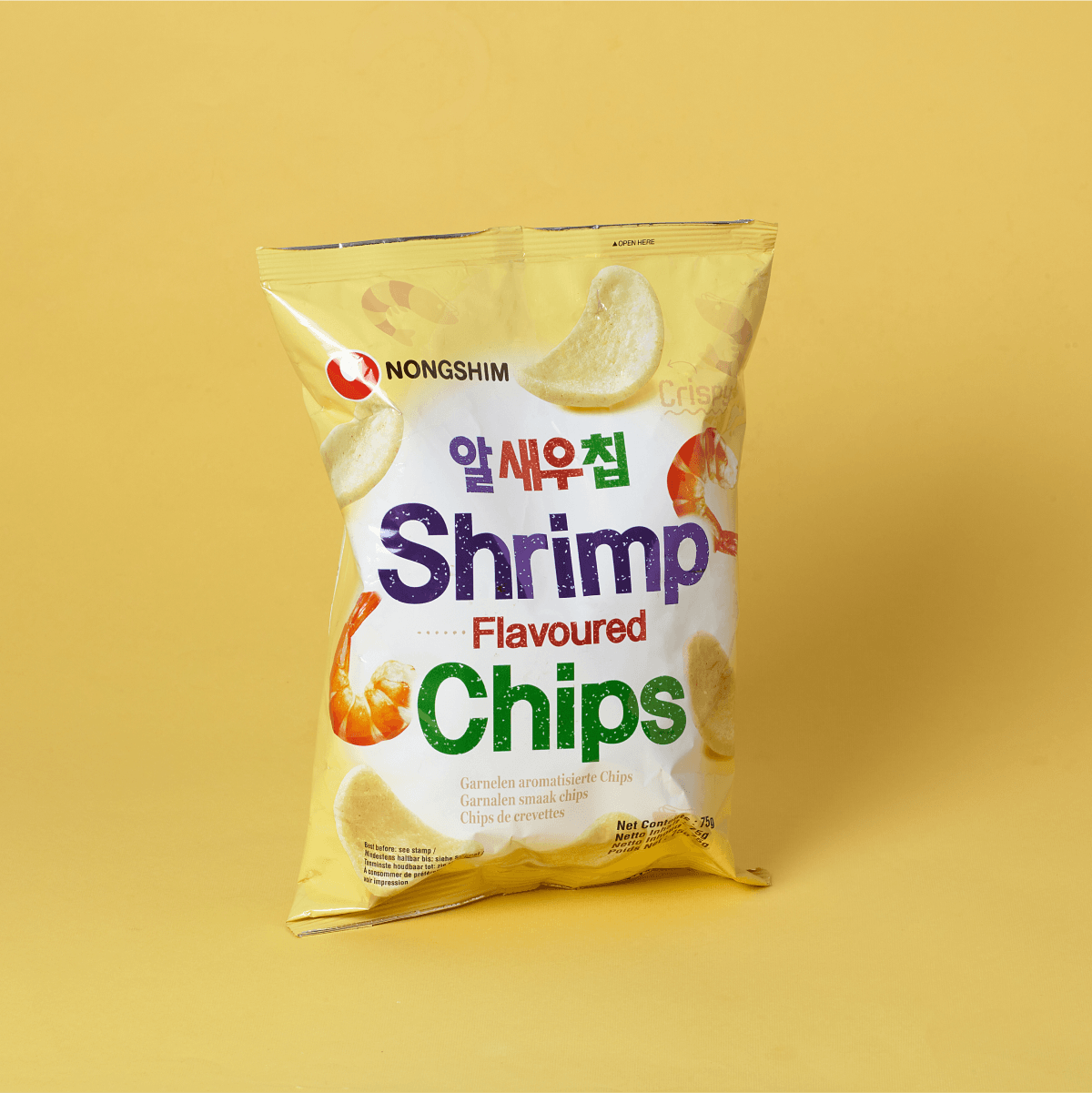Xips de gambes original Nongshim 75g