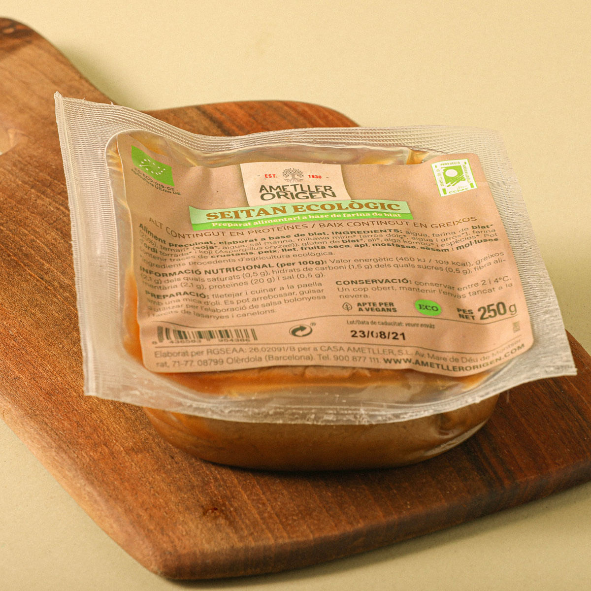 Seità ecològic Ametller Origen 250g