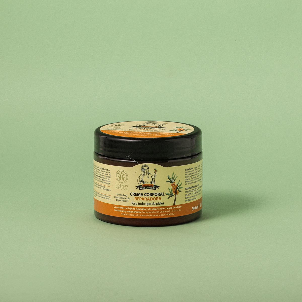Crema corporal reparadora OMA GERTRUDE 300ml