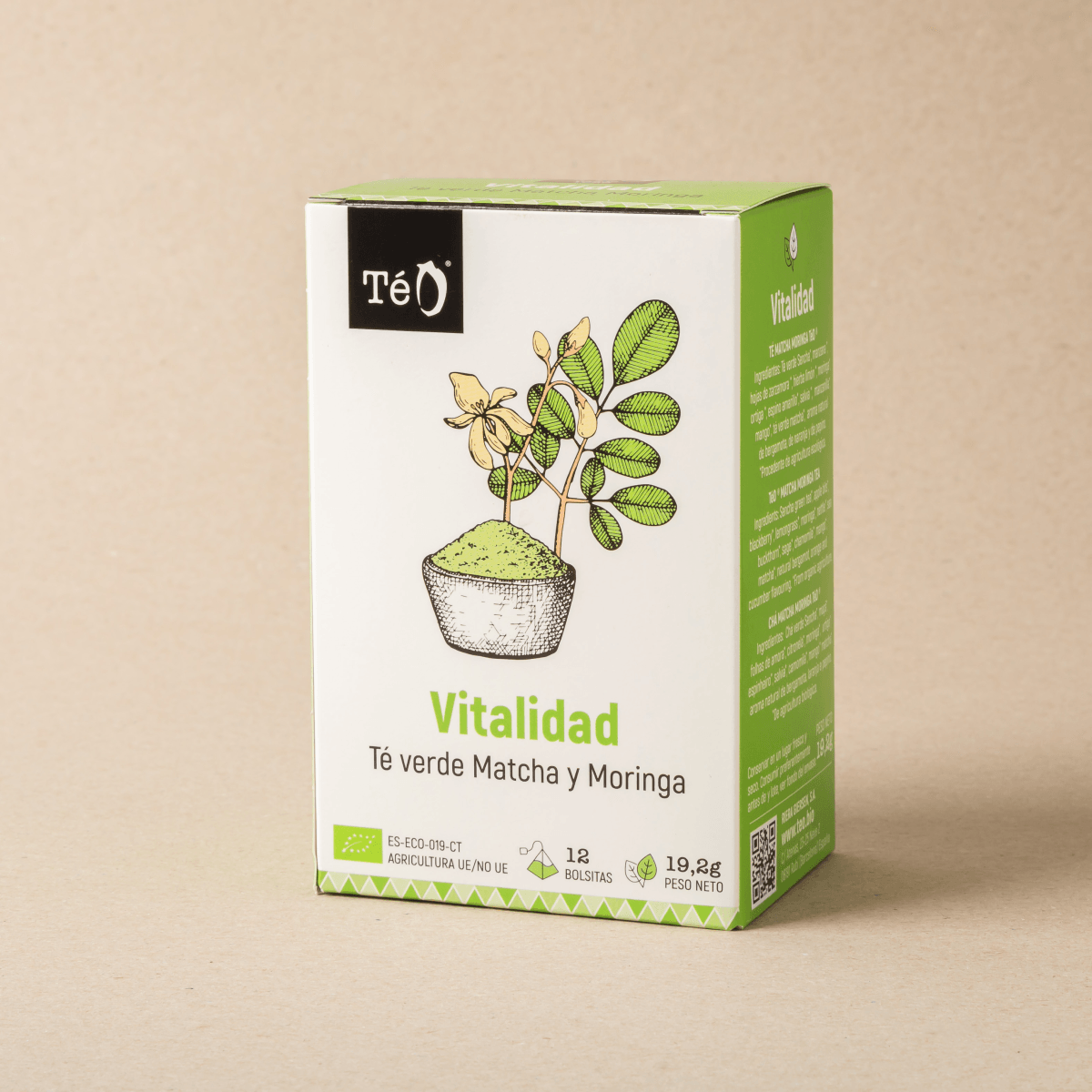 Te matcha moringa vitalitat Téo 19,20 g