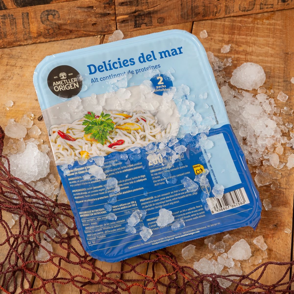 Delícias de mar Ametller Origen 200g