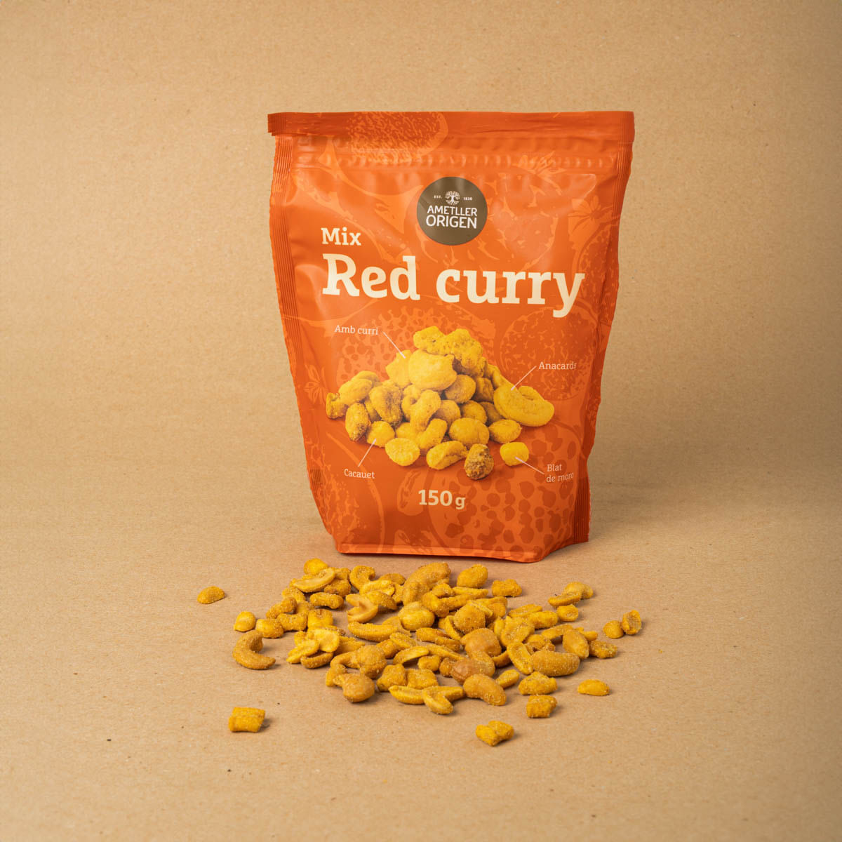 Mix de fruits secs red thai curry Ametller Origen 150g