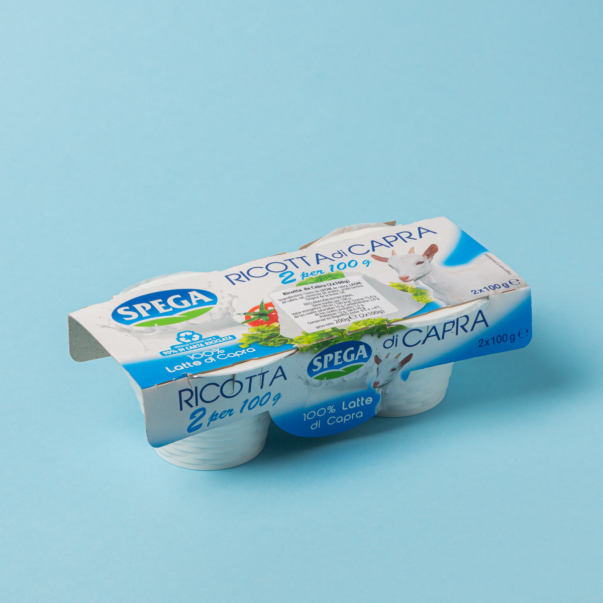 Ricotta de cabra Spega 100g - 2u.