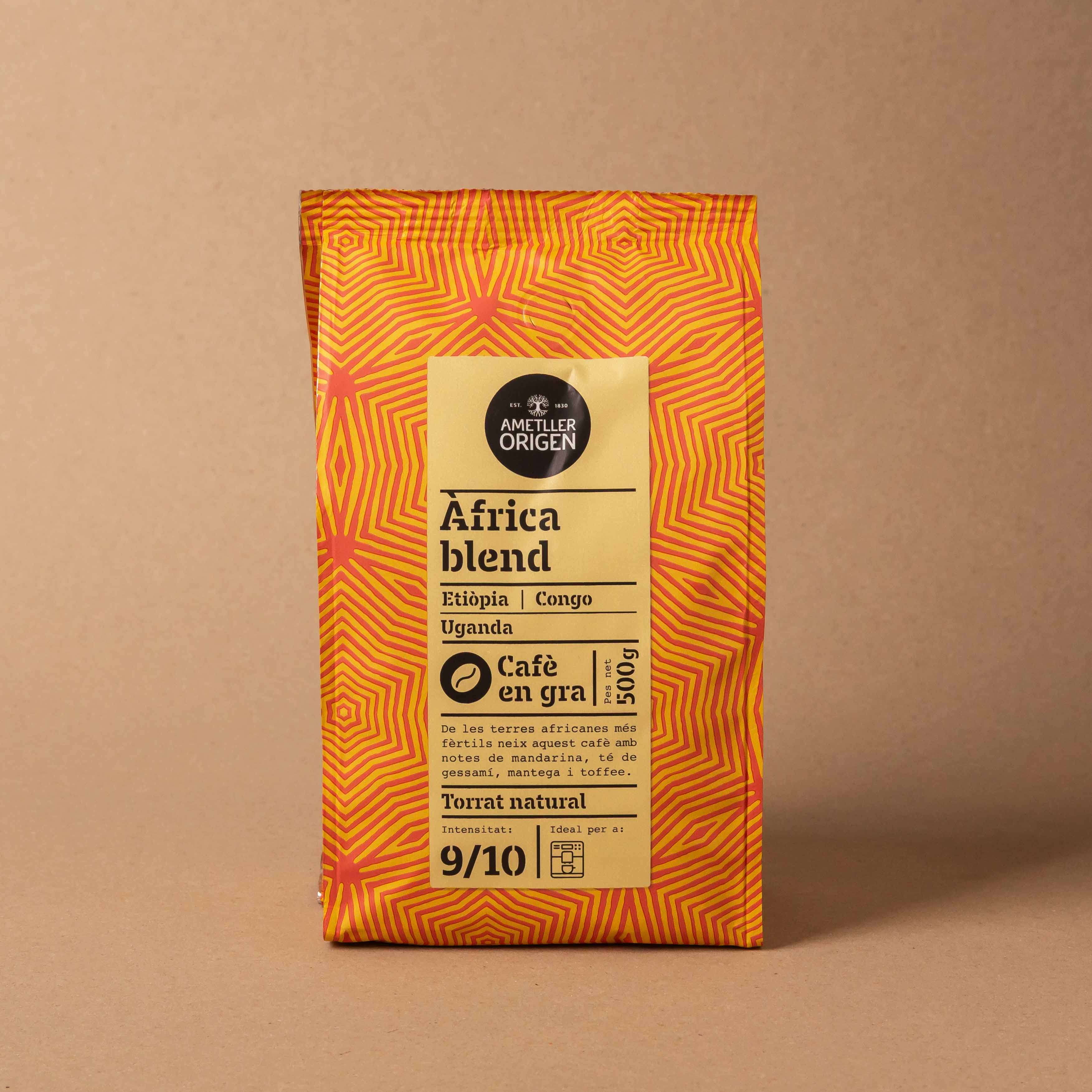 Cafè en gra Àfrica Blend Ametller Origen 500g