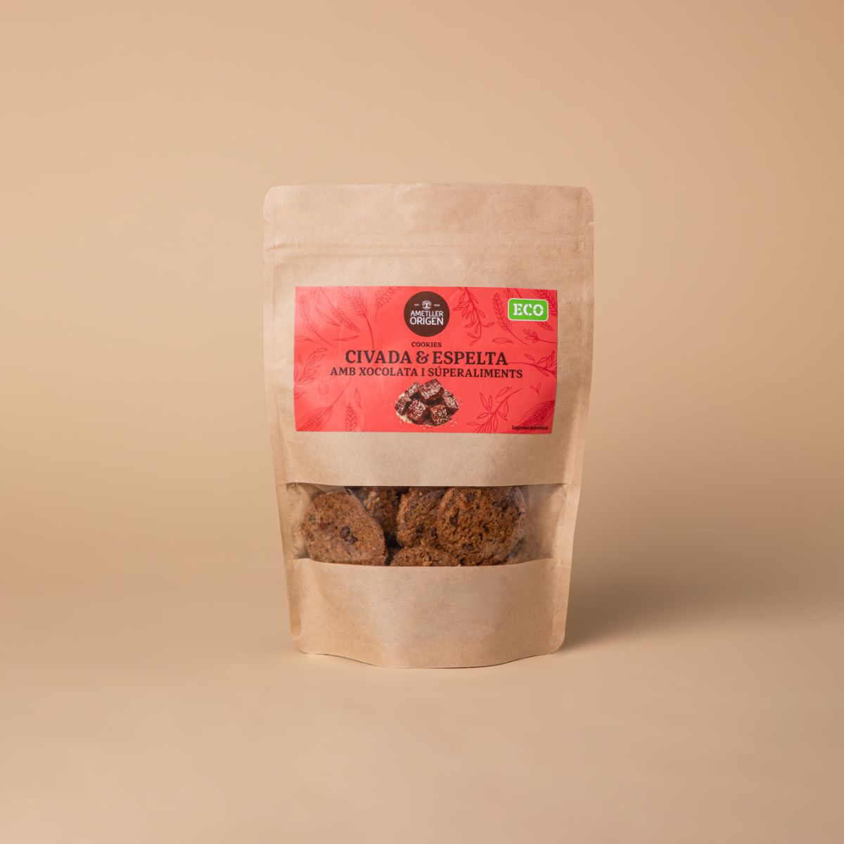 Cookies superalimentos ecológicas Ametller Origen 130g