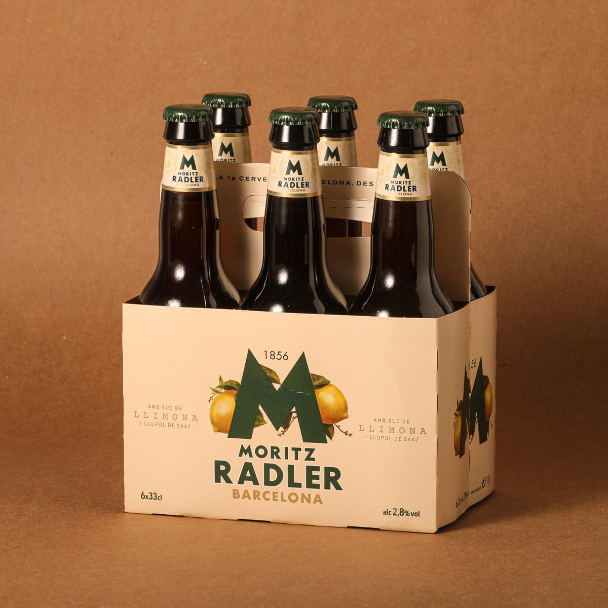 Cervesa Radler Moritz 33cl - pack 6u.