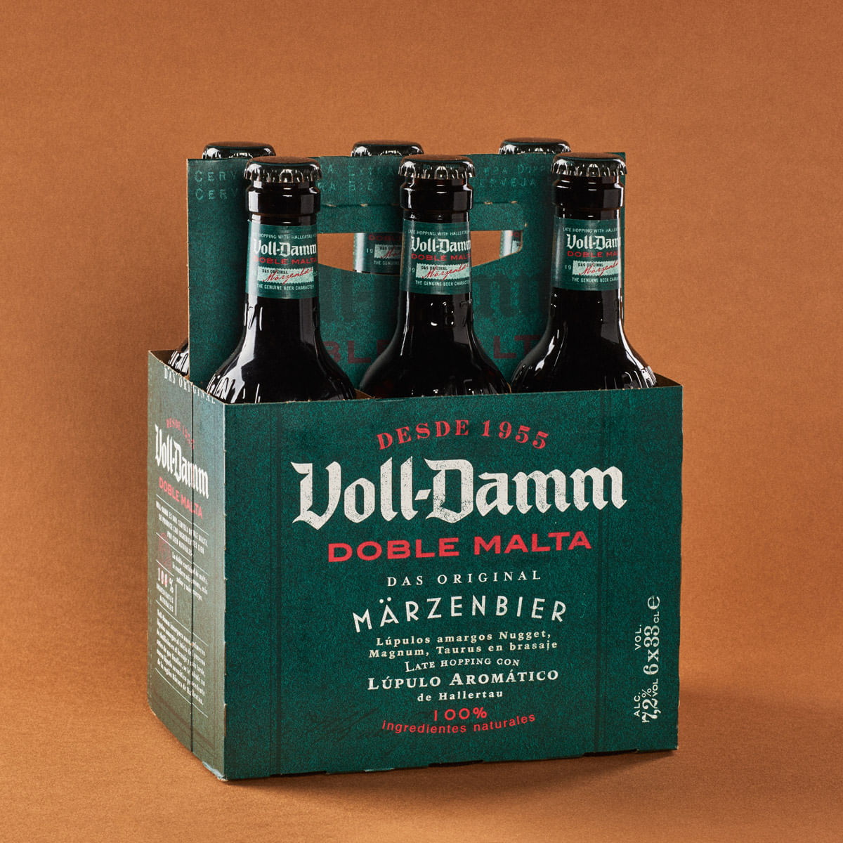 Cervesa Voll DAMM 33cl - pack 6u.