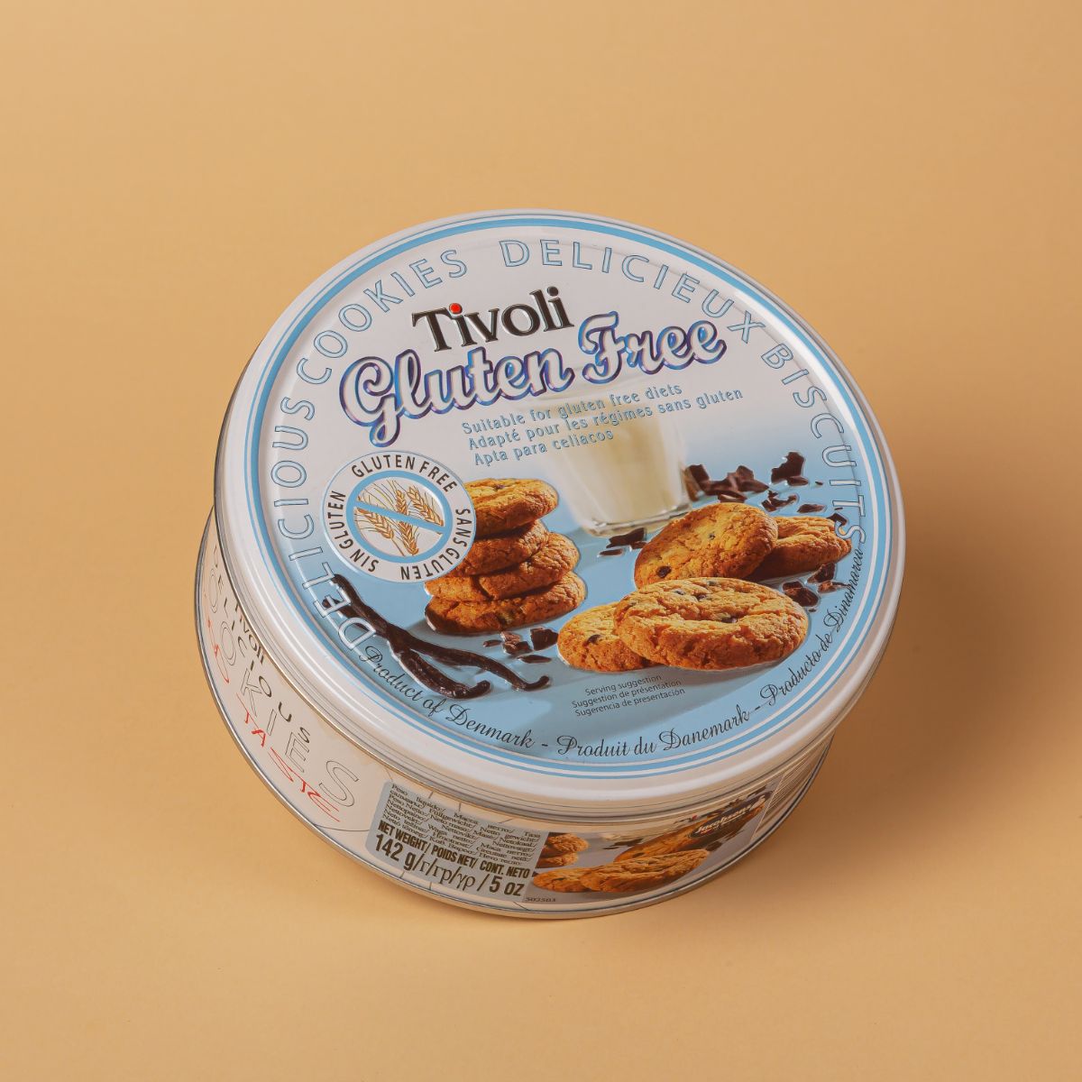 Galetes amb xocolata sense gluten Tivoli 142g
