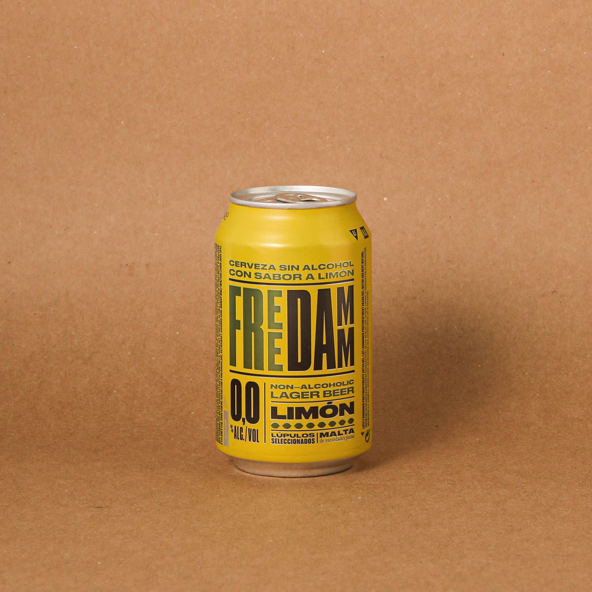 Cervesa en llauna Free Llimona DAMM 33cl