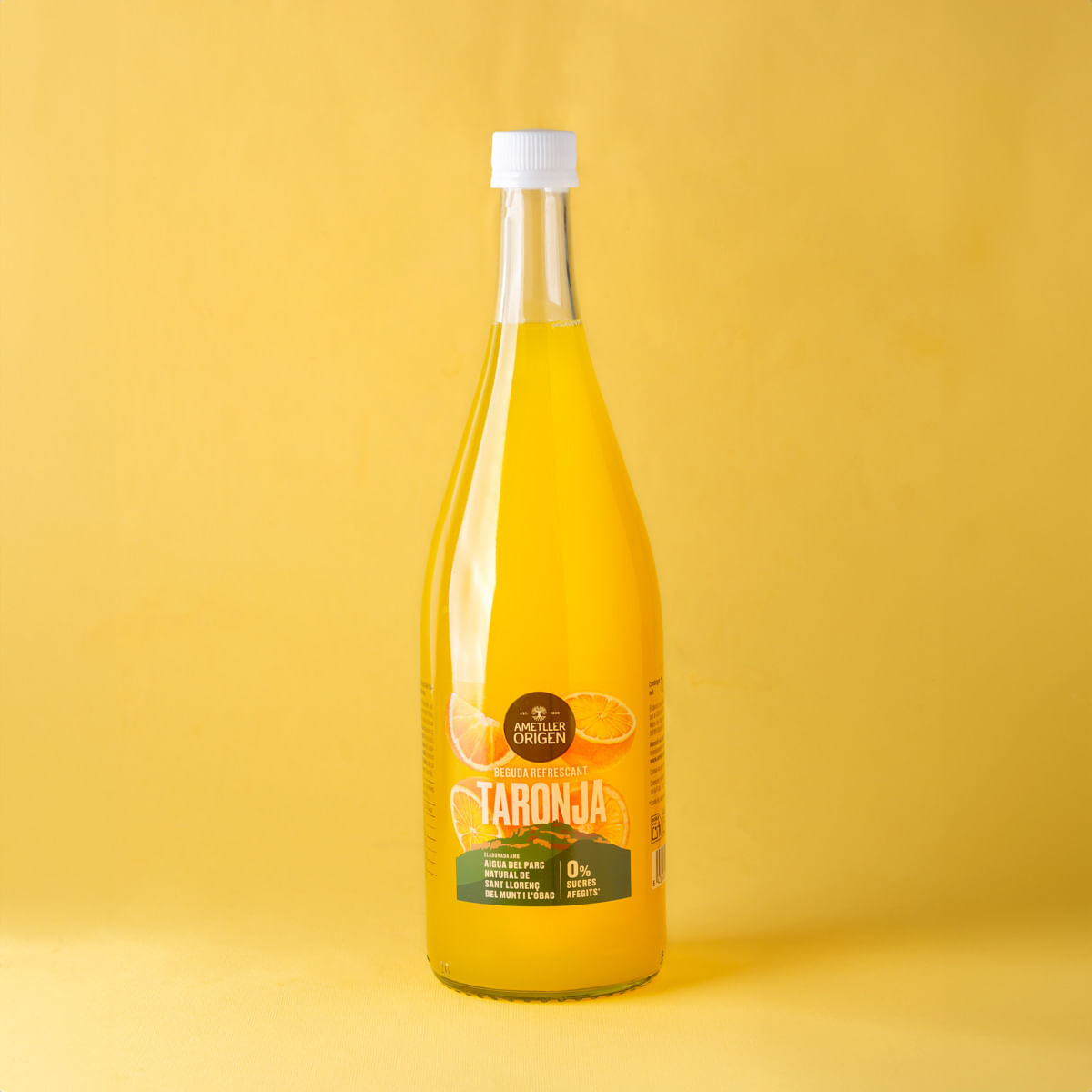 Refresc de taronja zero Ametller Origen 1L