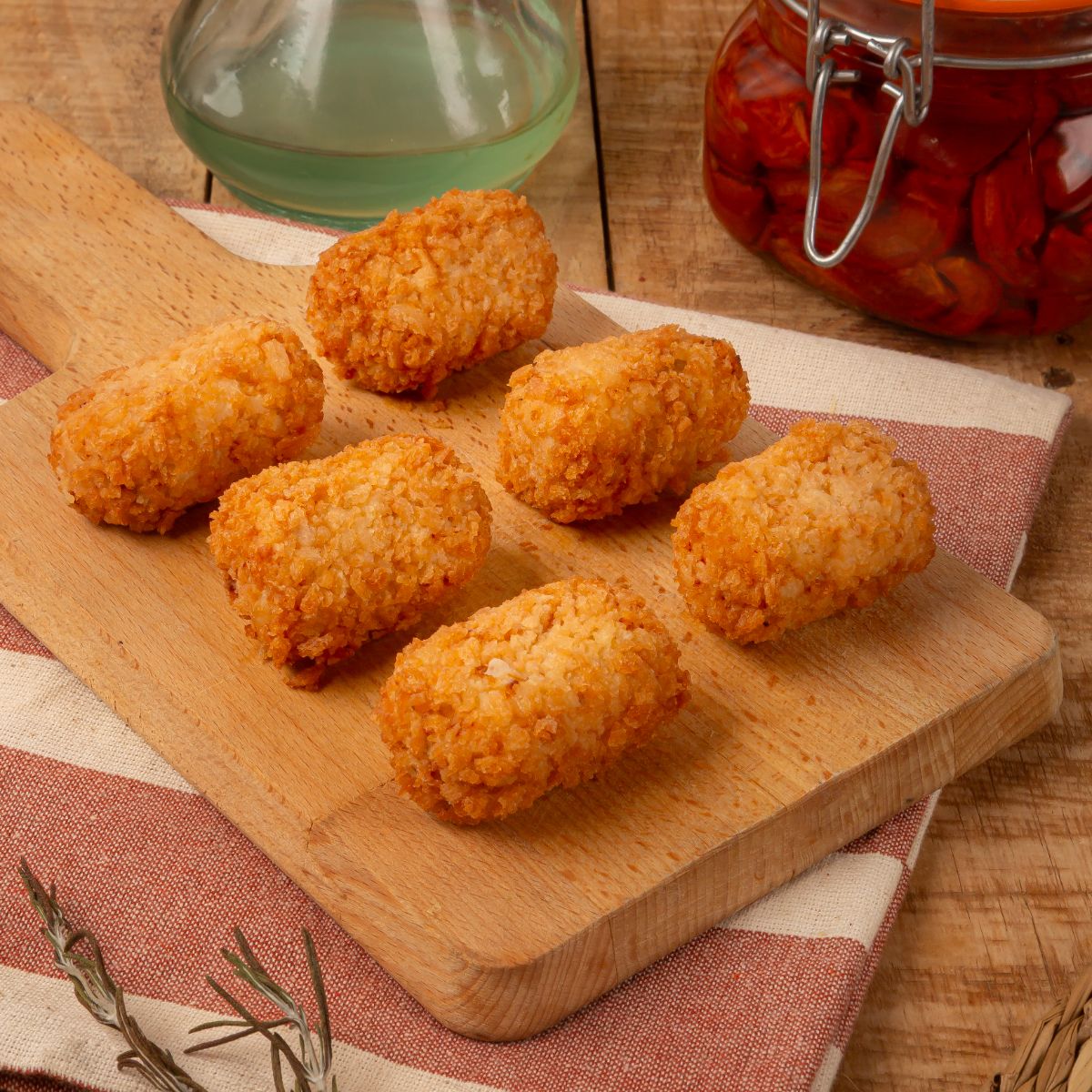Croqueta fregida de pollastre rostit Ametller Origen by Arnall - 6u.