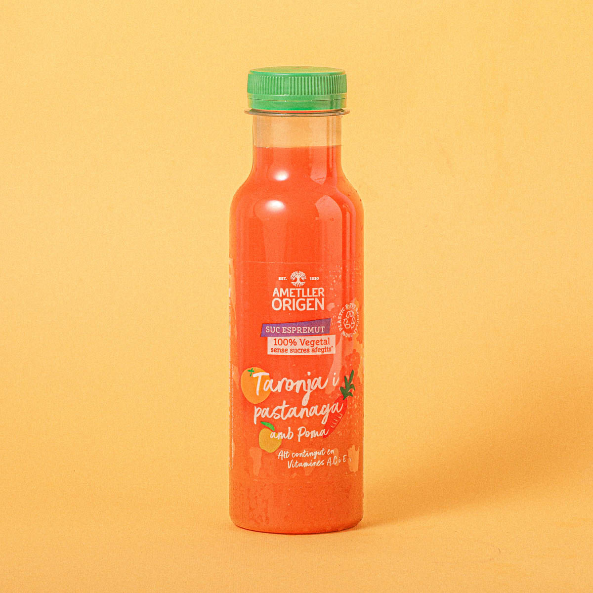 Suc de fruites amb pastanaga i vitamines A, C i E Ametller Origen 330ml
