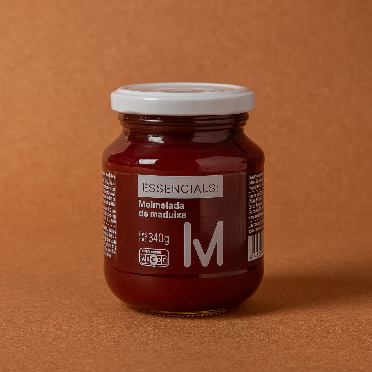 Melmelada extra de maduixa Essencials 340g