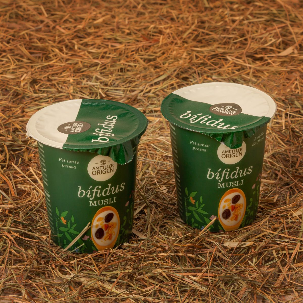 Yogur Bífidus amb musli Ametller Origen 125g - 2uds.