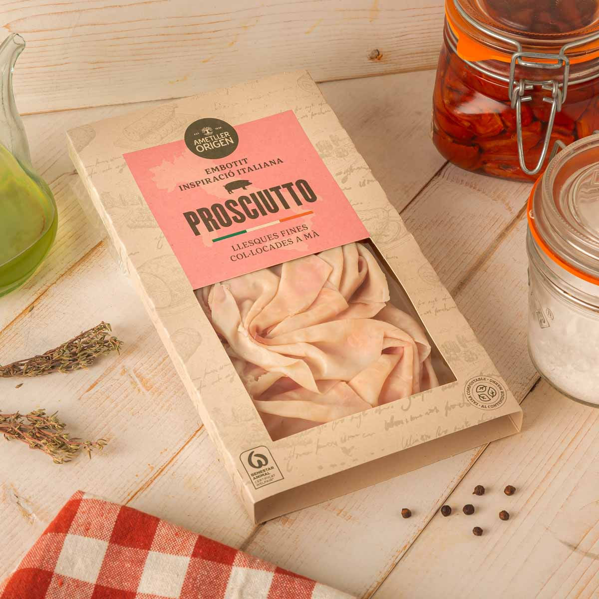 Pernil cuit estil italià Ametller Origen 100 g