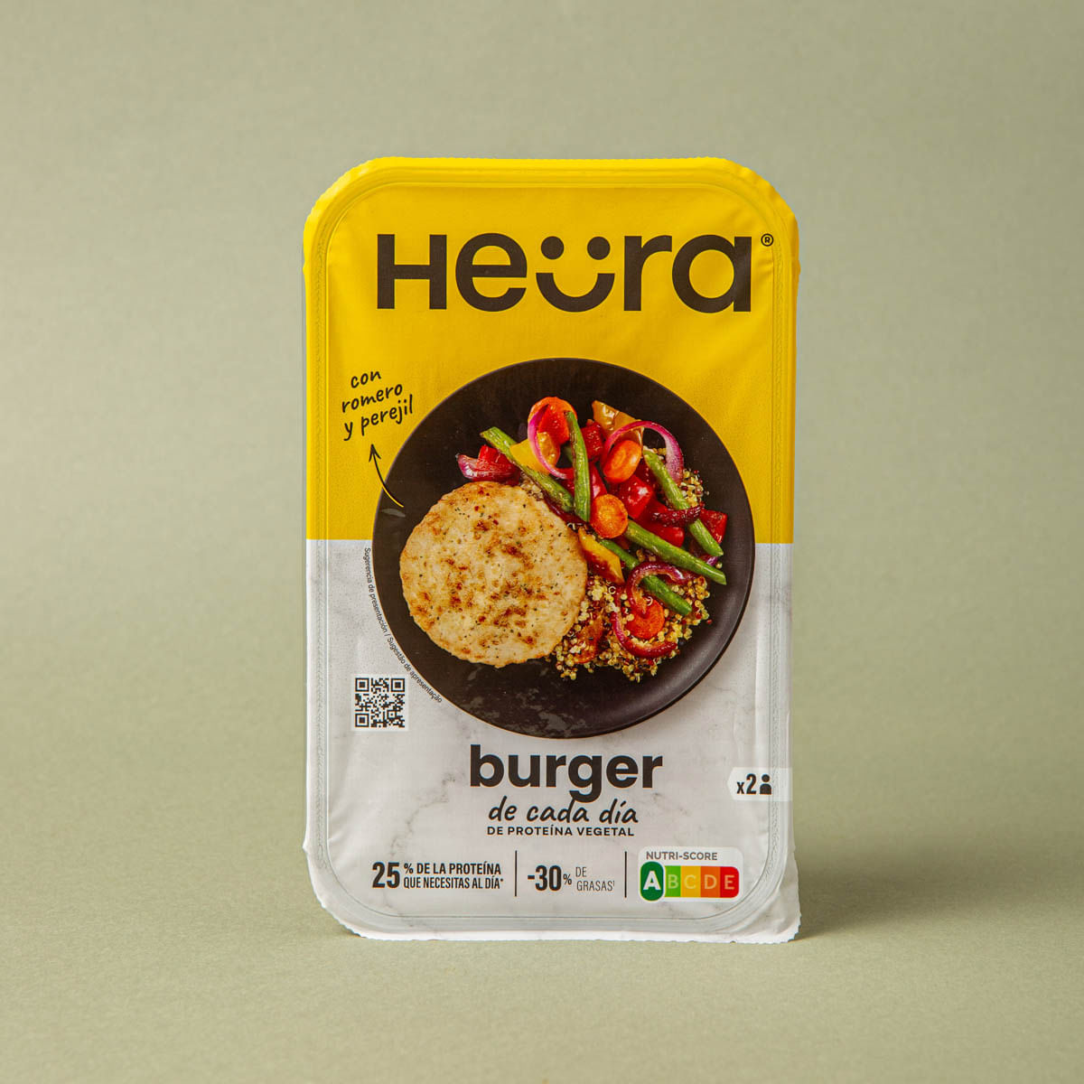 Burger con romero y perejil HEURA 180g