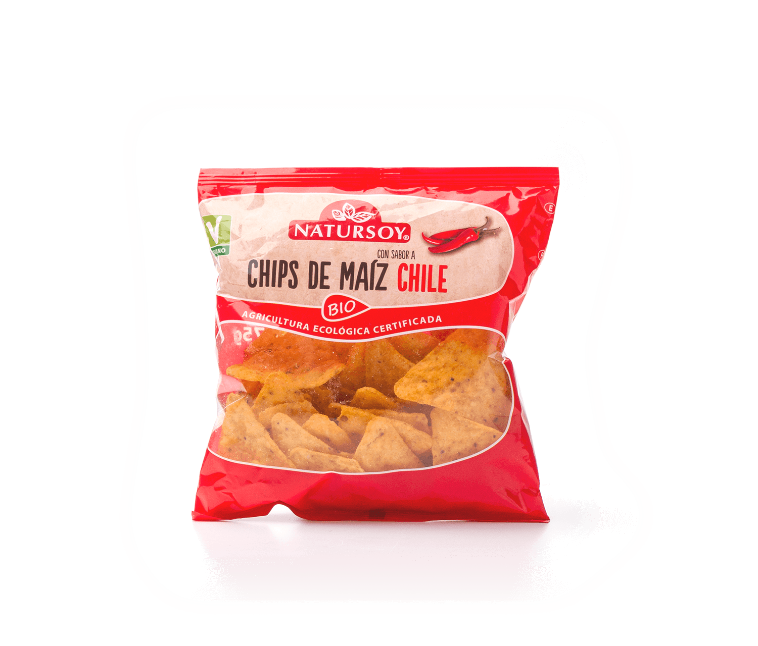 Xips blat de moro xili Natursoy 75g