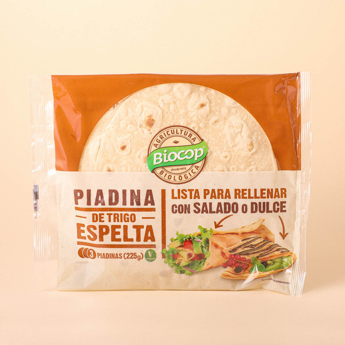 Piadina d'espelta Biocop 225g