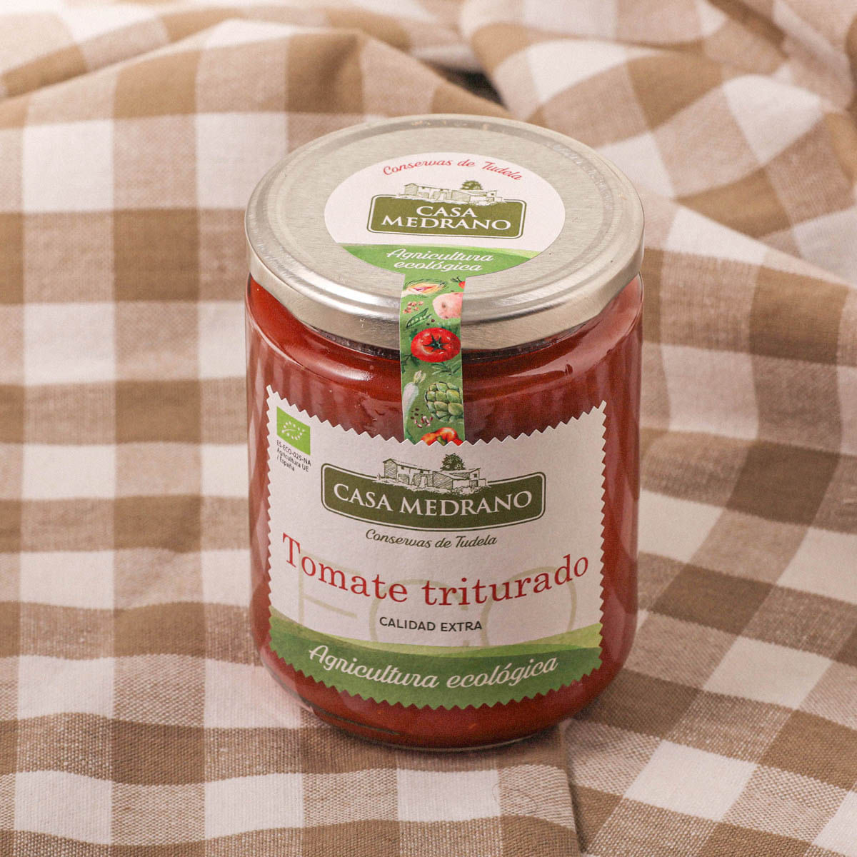 Tomate triturado ecológico C. Medrano 410g