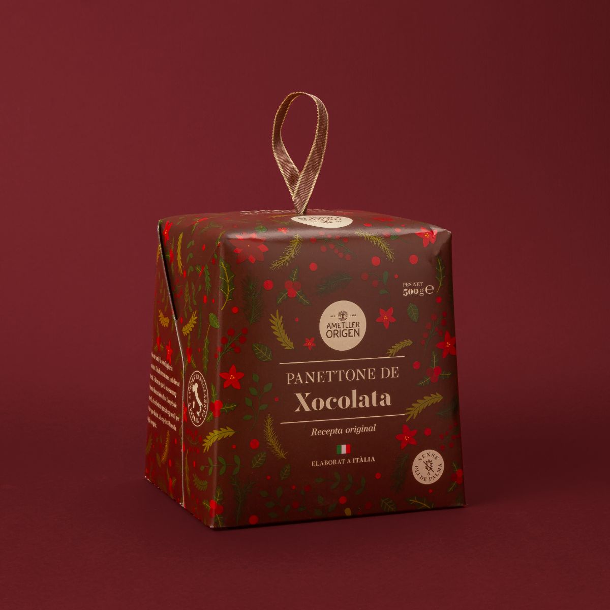 Panettone de chocolate Ametller Origen 500g