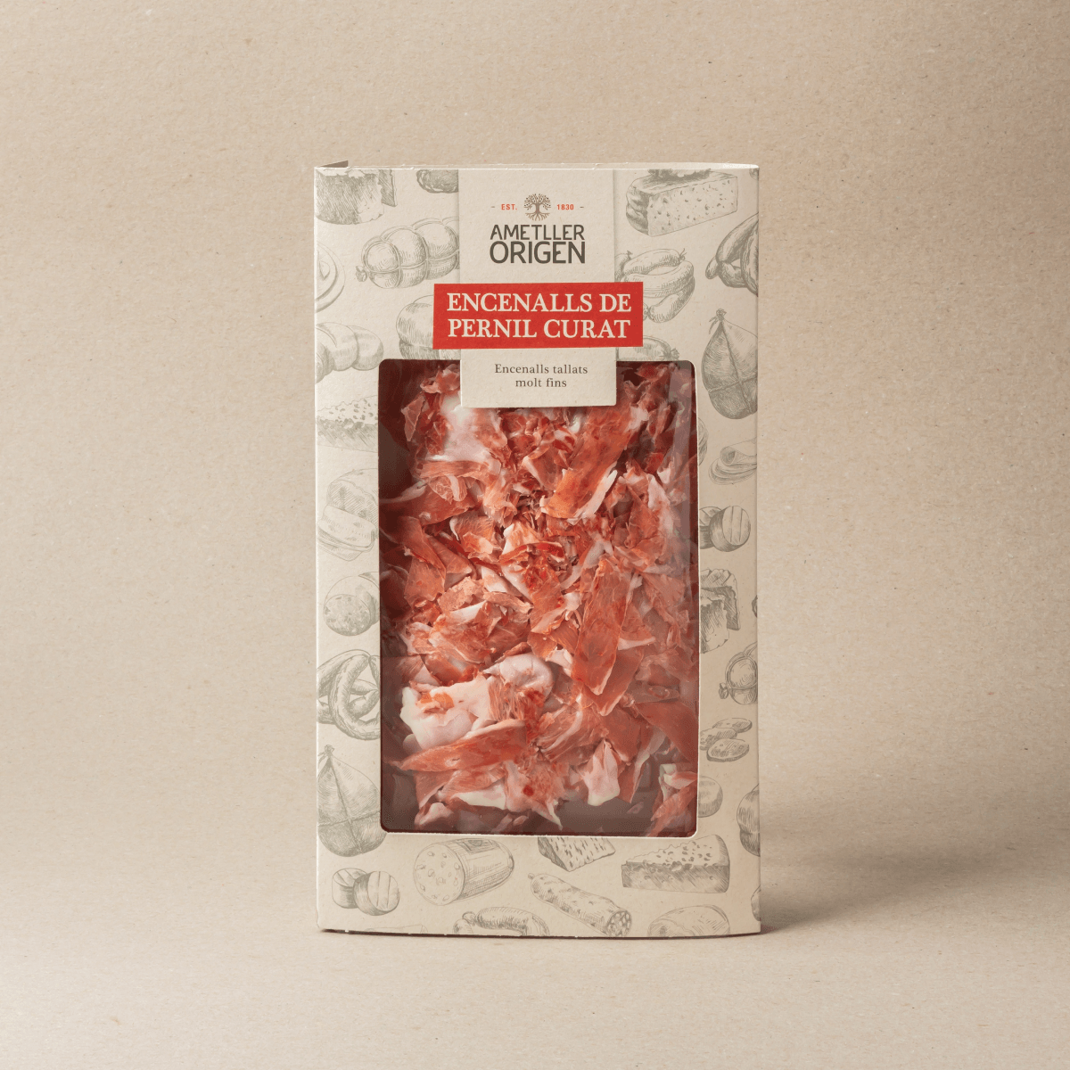 Encenalls de pernil curat Ametller Origen 80 g