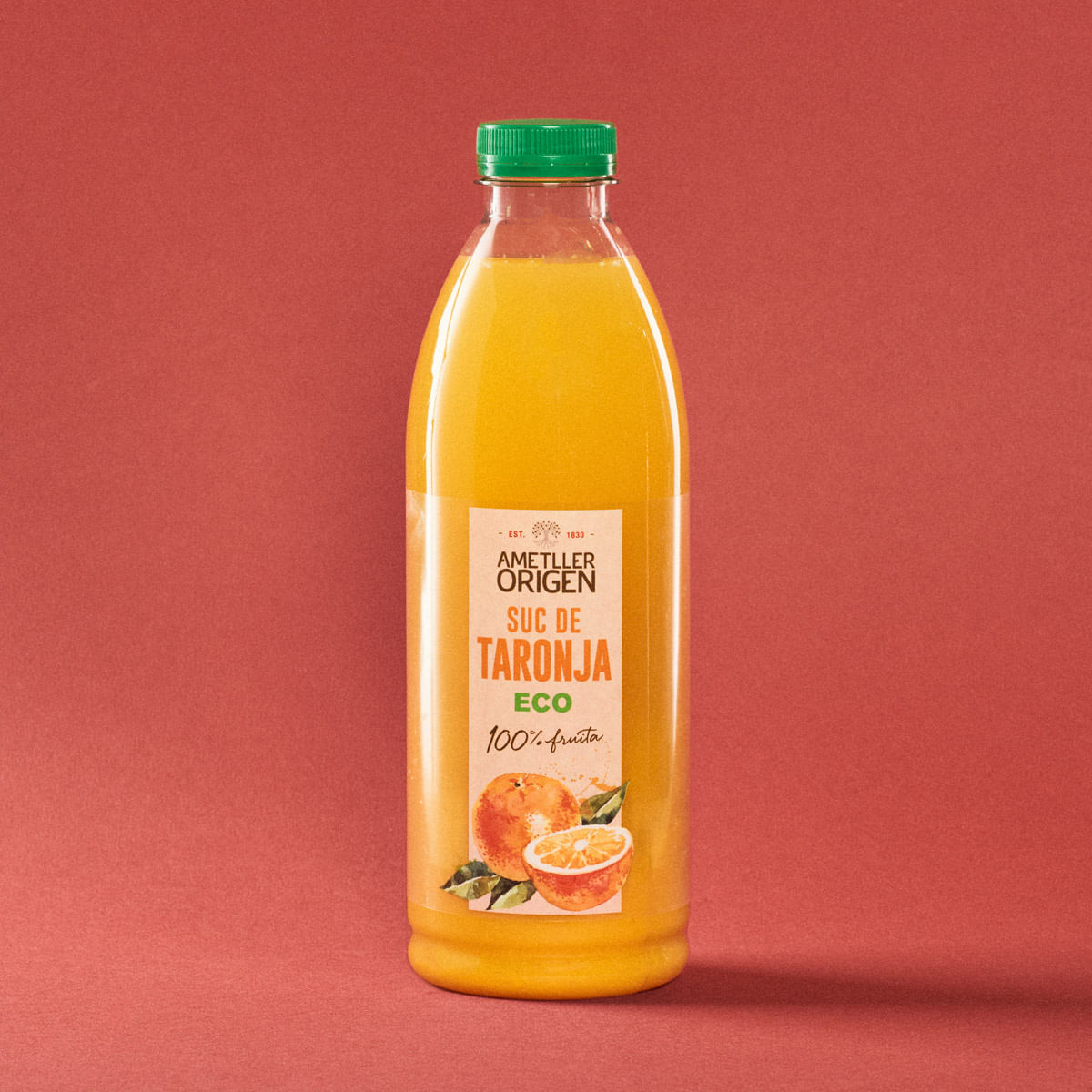 Zumo ecológico refrigerado naranja Ametller Origen 1l