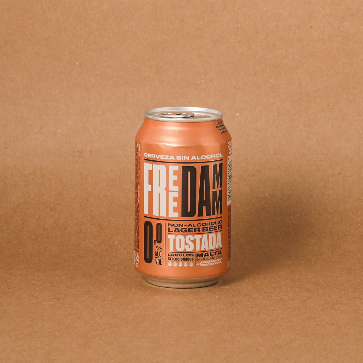 Cervesa en llauna Free Torrada DAMM 33cl