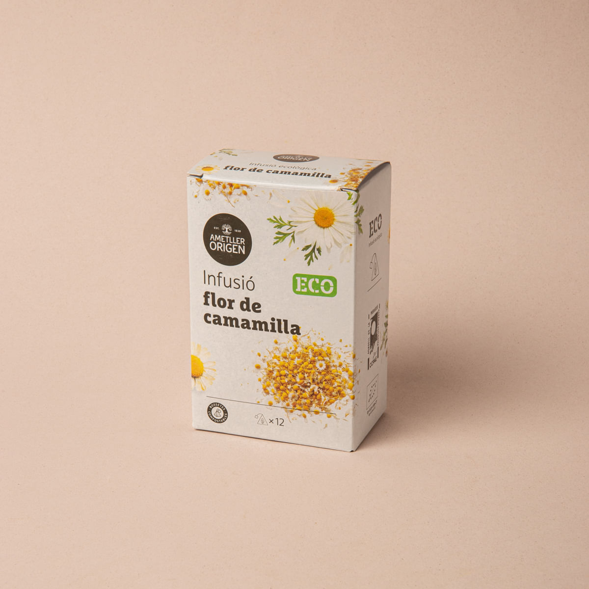 Infusió de flor de camamilla ecològica Ametller Origen 18g