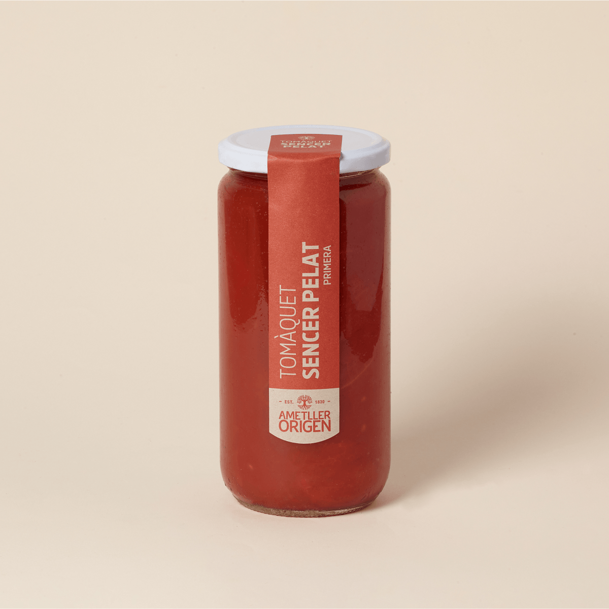 Tomate entero pelado Ametller Origen 400 g