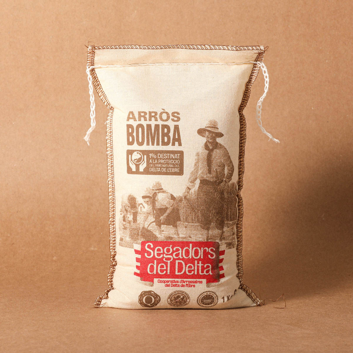 Arròs bomba SEGADORS DEL DELTA 1kg