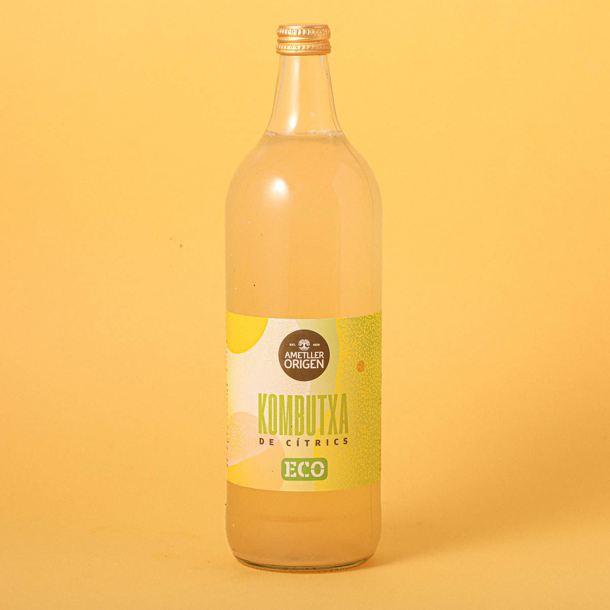 Kombutxa de cítrics ecològics Ametller Origen 1l