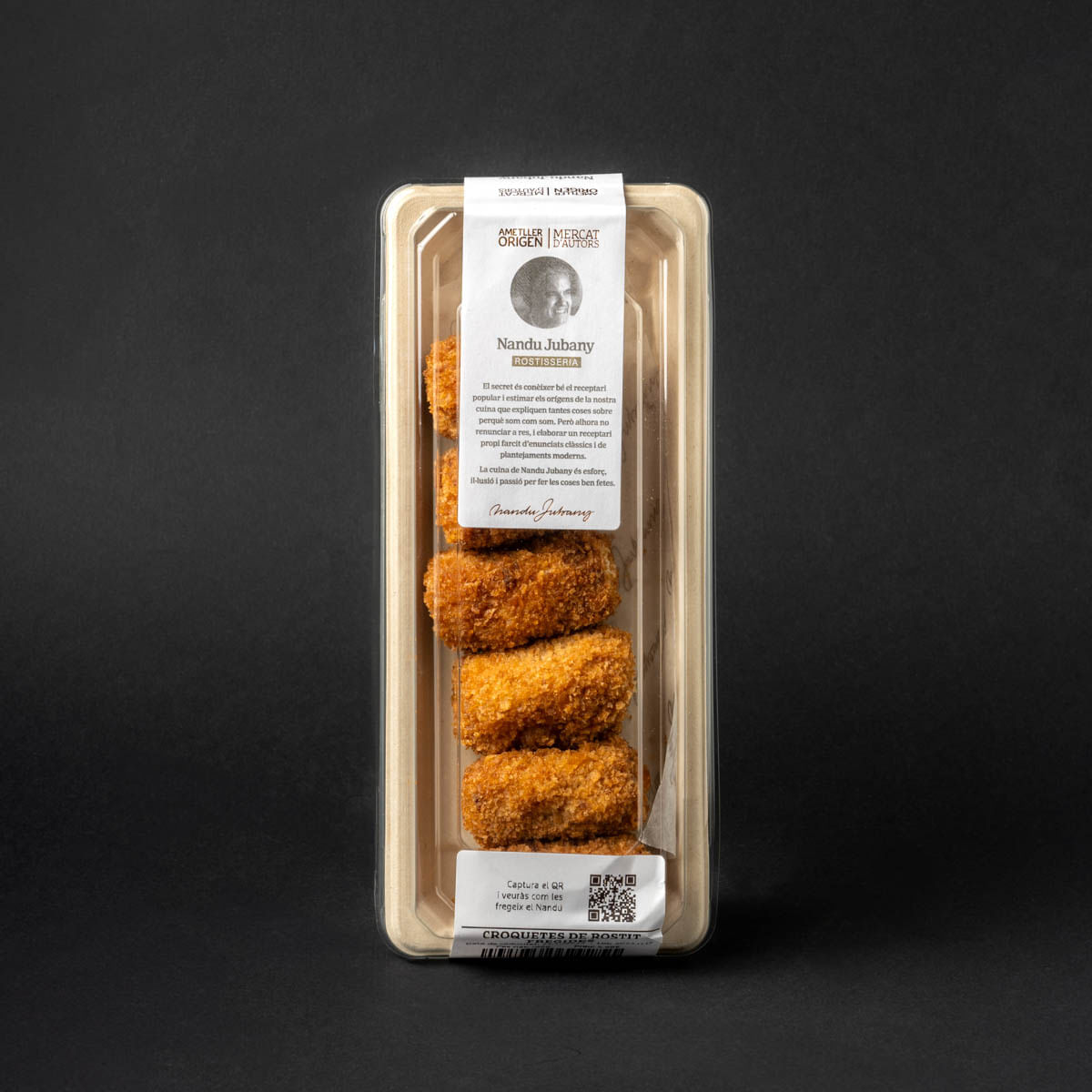 Croquetas fritas variadas Nandu Jubany 200g - 6uds.