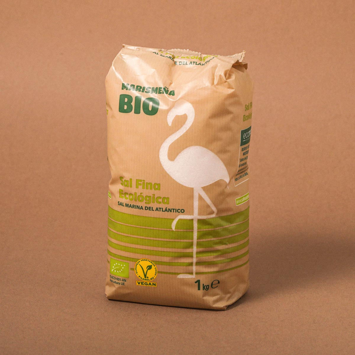 Sal fina ecológica Marismeña 1 Kg