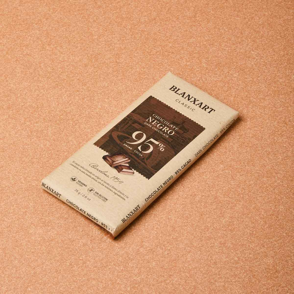 Xocolata 95% Classic Blanxart 75g