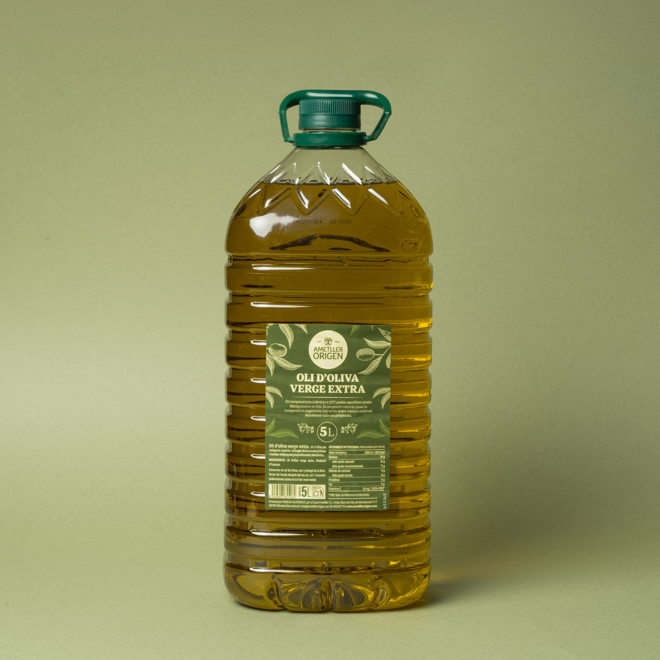 Oli d'Oliva verge extra Ametller Origen 5L