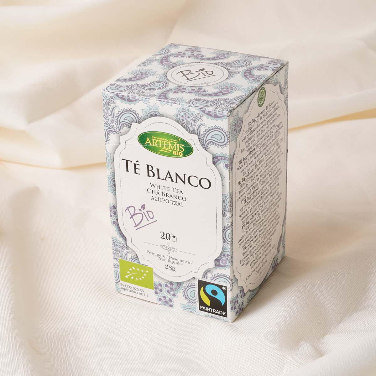 Infusió de te blanc ECO ARTEMIS BIO 28g