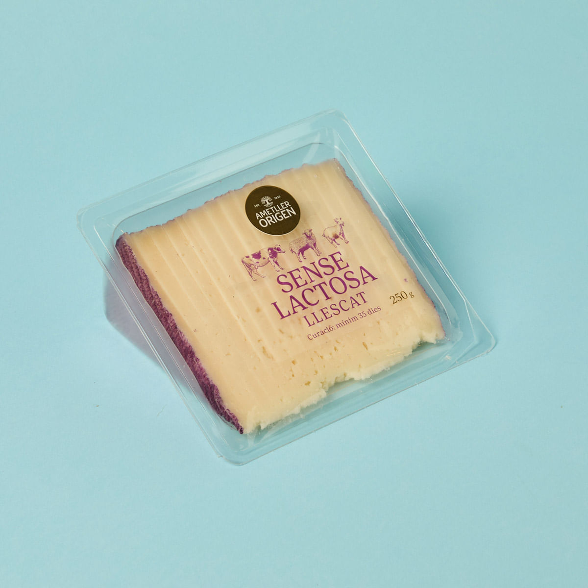 Queso cuña sin lactosa Ametller Origen 250g