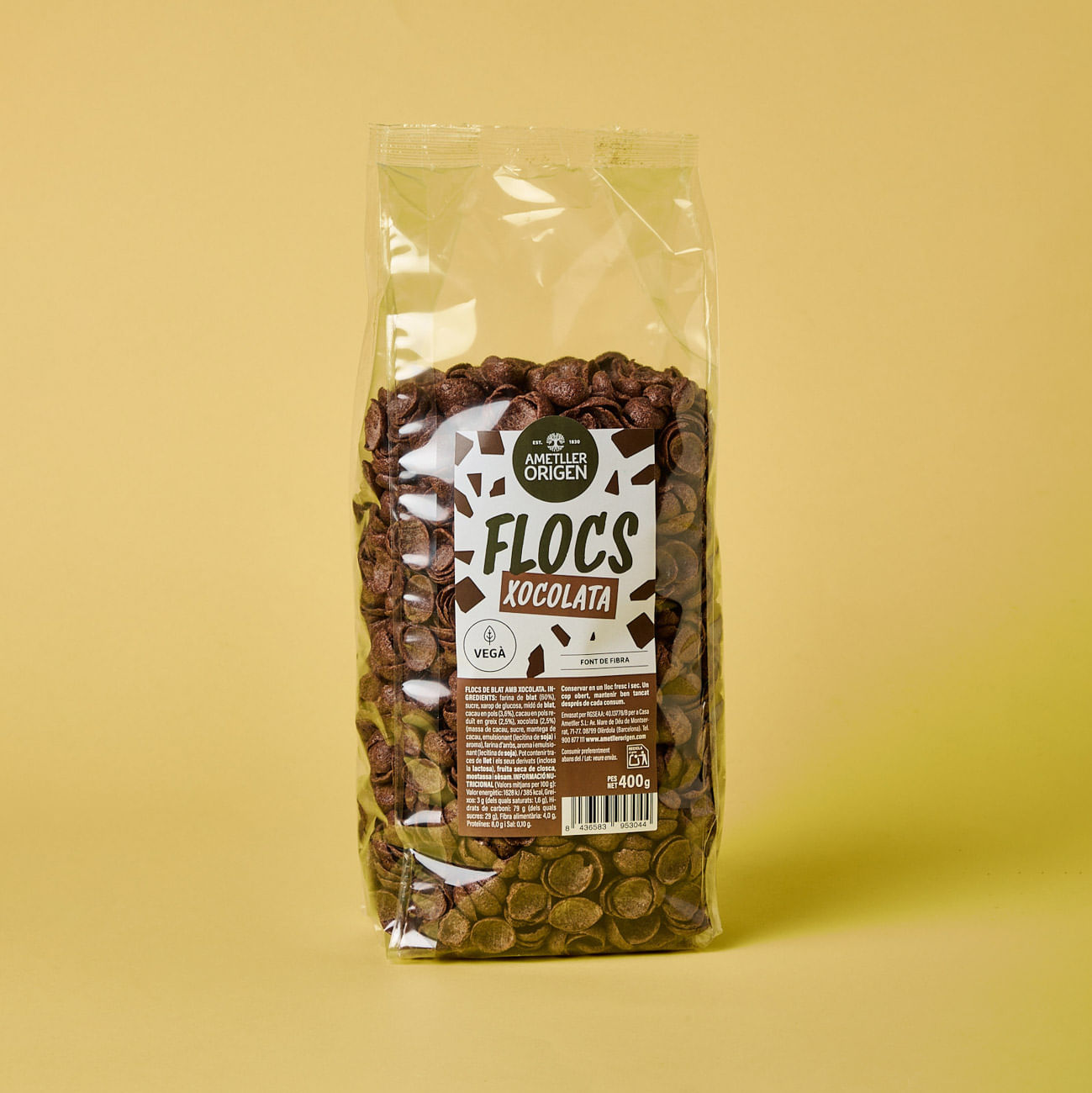 Flocs de xocolata Ametller Origen 400g