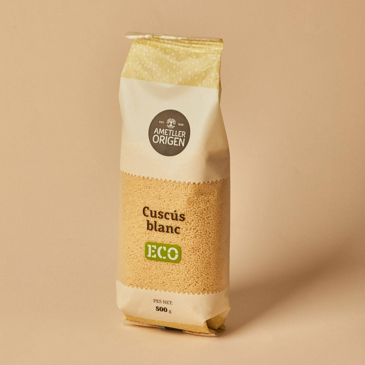Cuscús blanc ecològic Ametller Origen 500 g