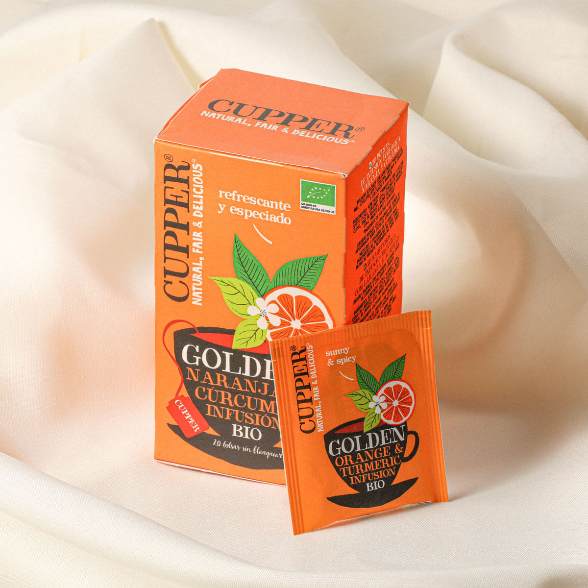 Infusió ecològica golden CUPPER 40g