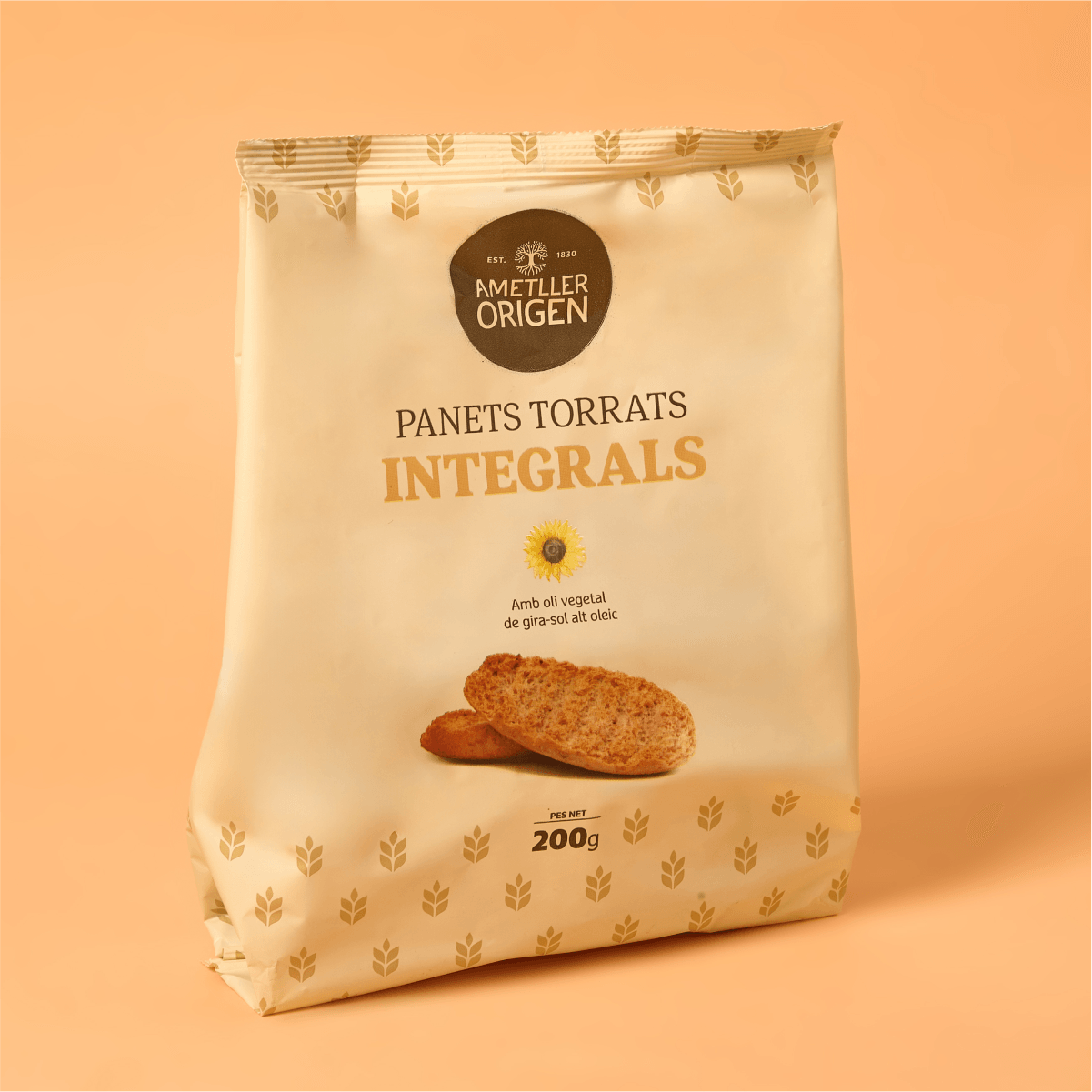 Panets torrats integrals Ametller Origen 200g