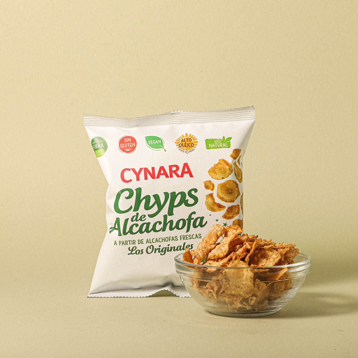 Xips de carxofa Cynara 30g