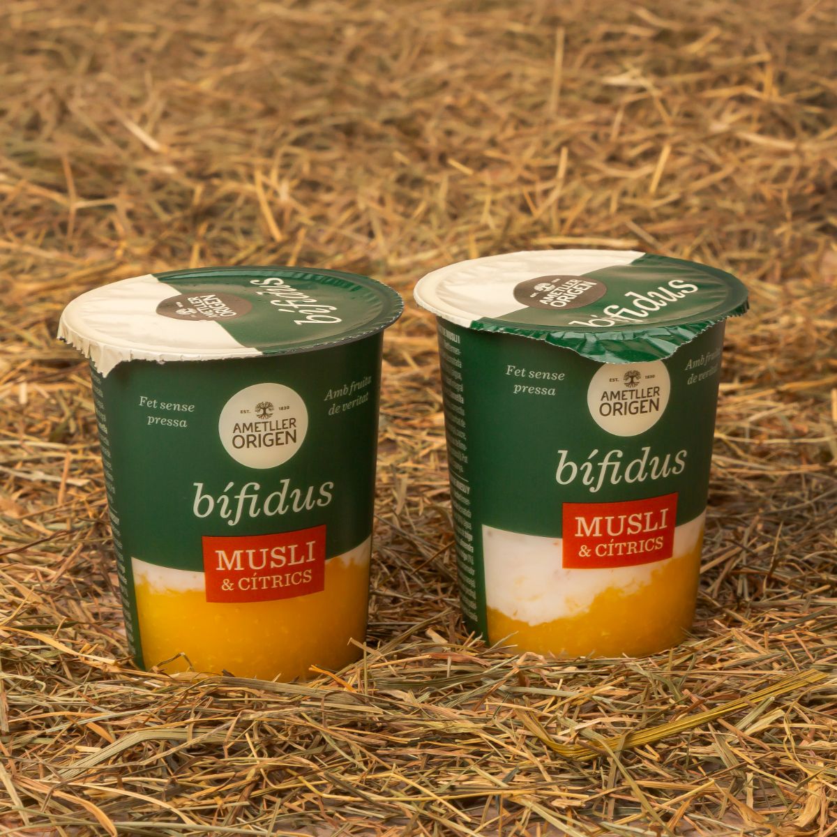 Bífidus muesli y cítrico Ametller Origen 125g - 2uds.