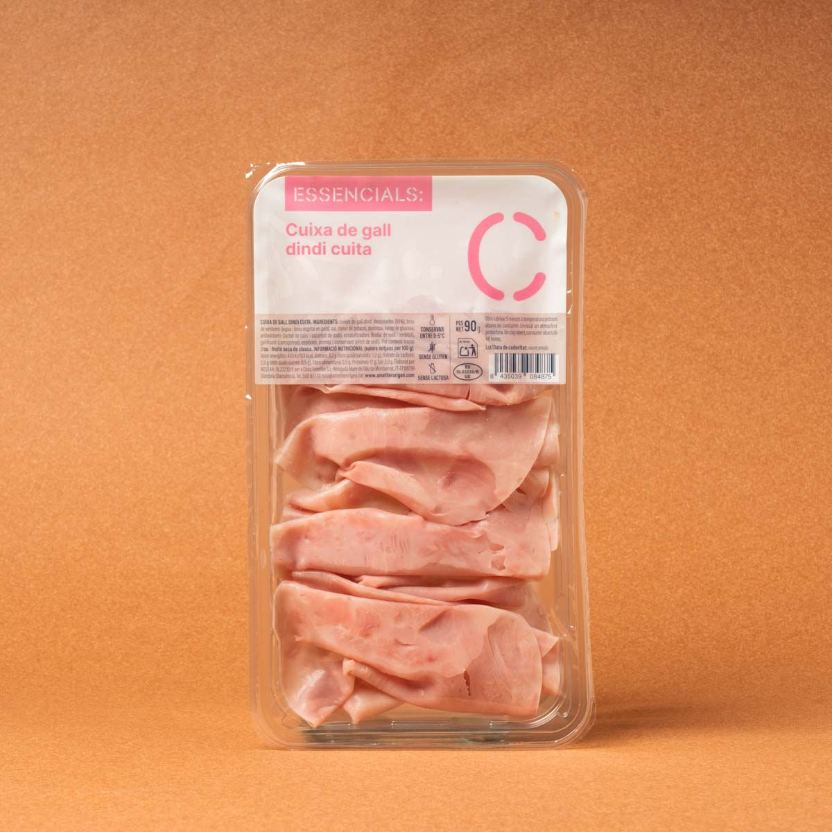 Cuixa de gall dindi Essencials 90g