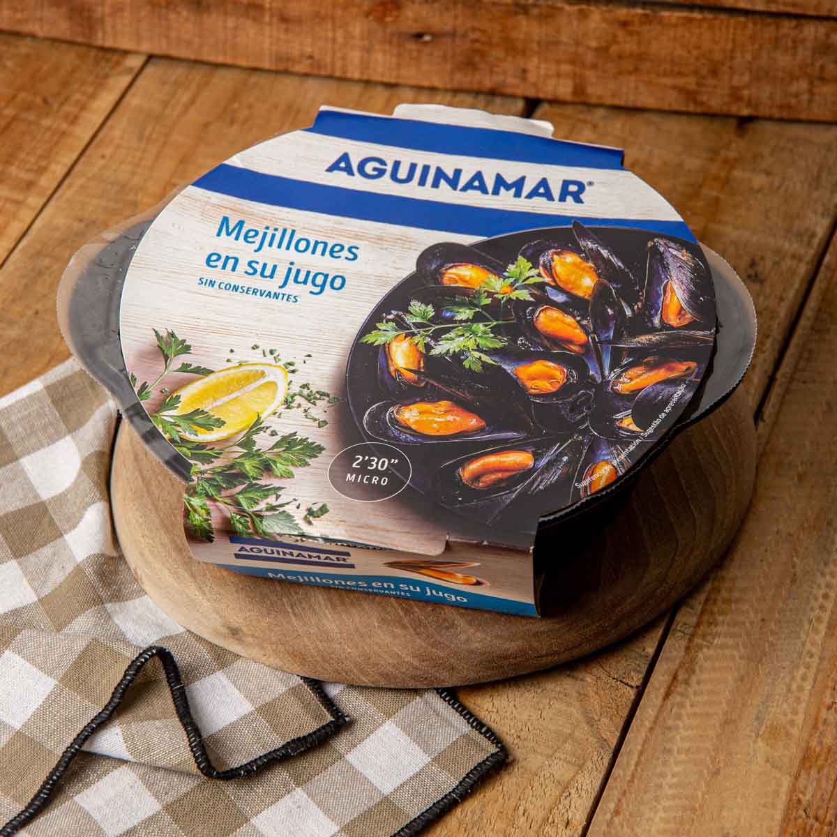 Musclos al seu suc Aguinaga 500g